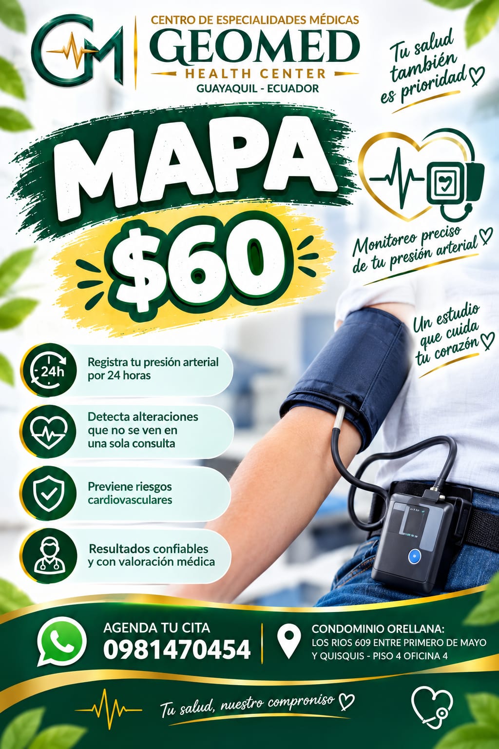 Flyer MAPA GEOMED $60