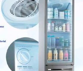 Vitrina Exhibidora 270 litros