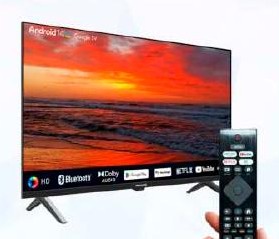 Led Smart TV 55" UHD 4K Google Tv