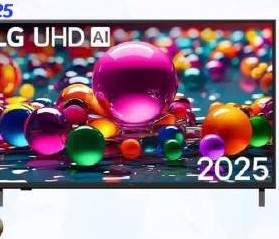 Led Smart TV 65" Ai Processor UHD 4k WebOS 25