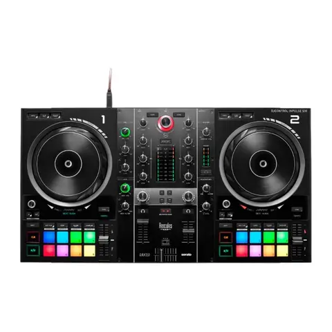 Controlador DJ jog wheels HERCULES INPULSE 500