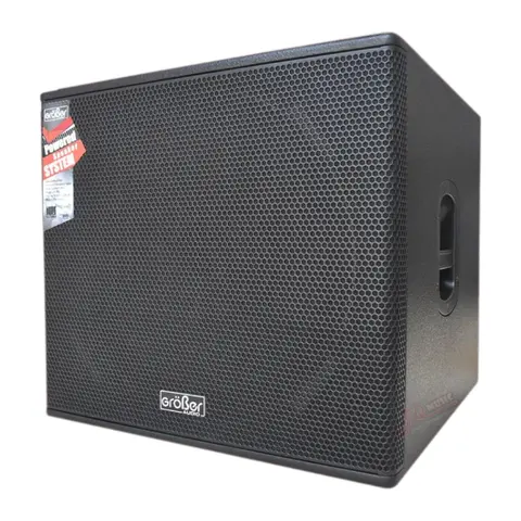 Sub Bajo Amplificado Grober Advanta SUB 18" 2000w