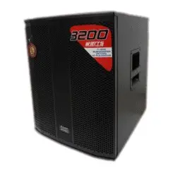 Bajo Amplificado 18" Italy Audio 700W RMS