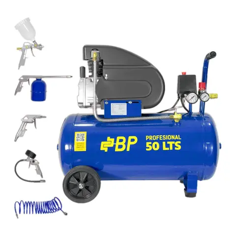 Compresor Directo BP 50 LTS + 5 Accesorios