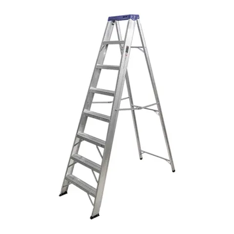 Escalera de Aluminio Tipo Tijera 8 Peldaños