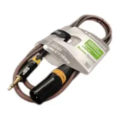 Cable de Audio 1.5M Plug 3.5 a Canon Macho