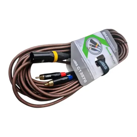 Cable de Audio 2 Plug RCA 8M