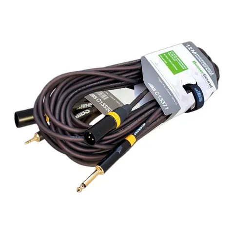 Cable de Audio Plug XLR 12M