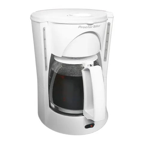 Cafetera Blanca 12 Tazas Proctor Silex