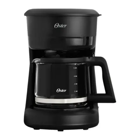 Cafetera Oster 5 Tazas con Filtro Reutilizable Color Negro