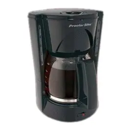 Cafetera Protox Silex Negra 12 TZS