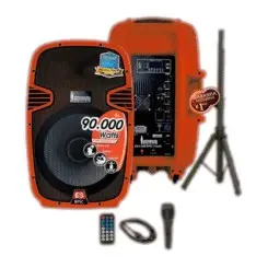 Caja Amplificada England Sound 15" Roja
