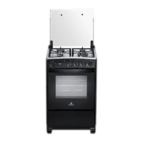Cocina a Gas Mérida Black 4 Quemadores 24"