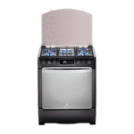 Cocina Smart Niza 5 Quemadores Negra 30"