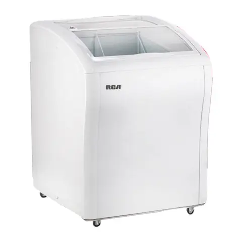 Congelador RCA Showcase Horizontal Tapa Vidrio 138 Litros