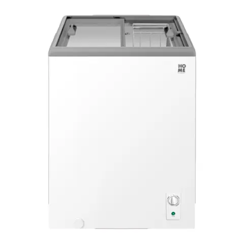 CONGELADOR TAPA DE VIDRIO HOME&CO 102L BLANCO