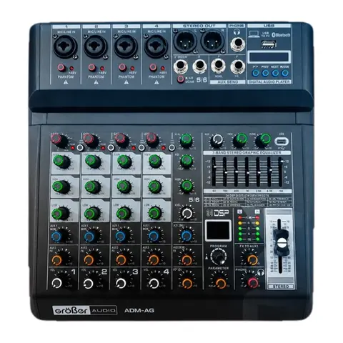 Consola Grober 6 Canales ADM-A6
