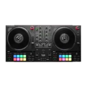 Controlador DJ doble plato motorizado HERCULES INPULSE T7