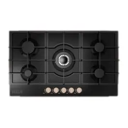 Encimera RCA 5 Quemadores Vidrio Templado