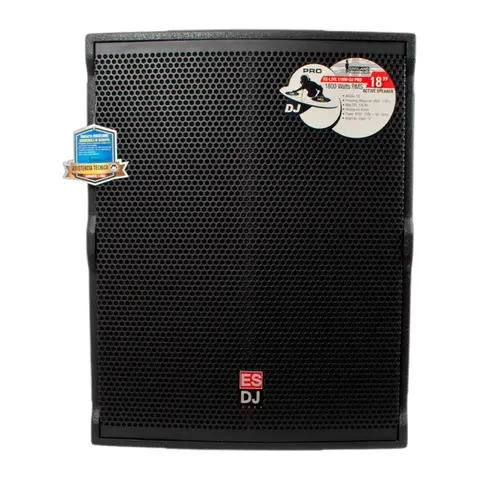 Subwoofer Activo ENGLAND SOUND ES-LIVE 118W-DJ PRO 18" 1800W RMS