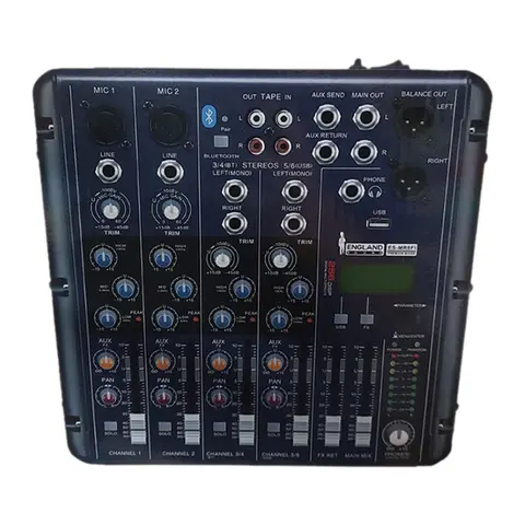 Consola England Sound de 6 Canales