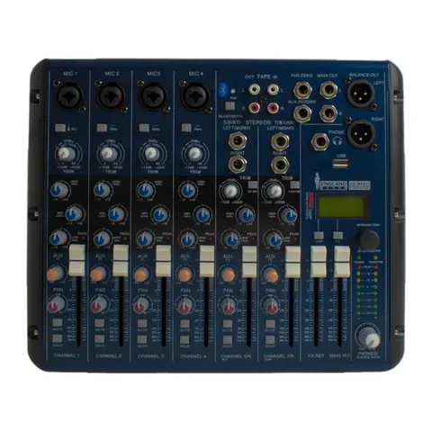 Mixer Analógico 6 canales ENGLAND SOUND ES-MR8FI