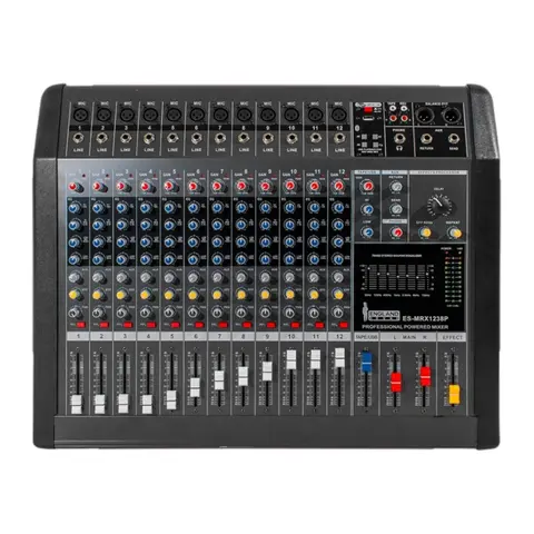 Mixer Profesional 12 canales 382W ENGLAND SOUND ES-MRX1238P