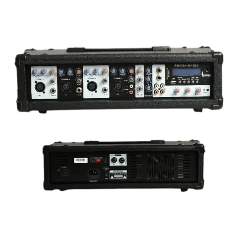 Mezclador Amplificado 4 canales ENGLAND SOUND ES-PM408A-MP3