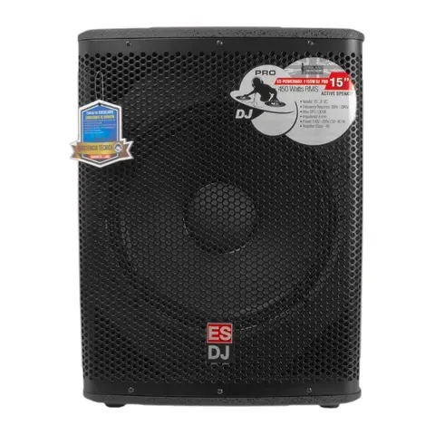 Subwoofer Activo ENGLAND SOUND ES-POWERMAX 115SW DJ PRO 15" 600 watts RMS