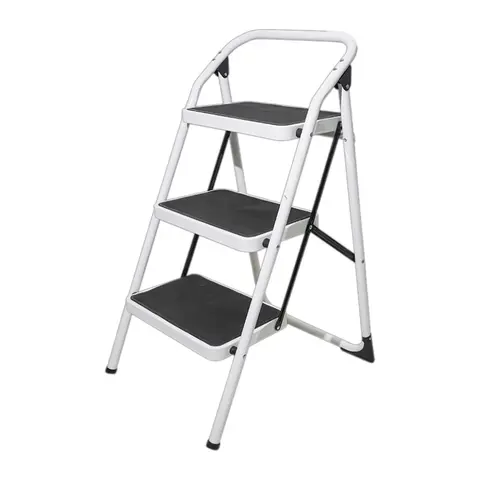 ESCALERA DE ACERO PARA HOGAR 3 PELDAÑOS