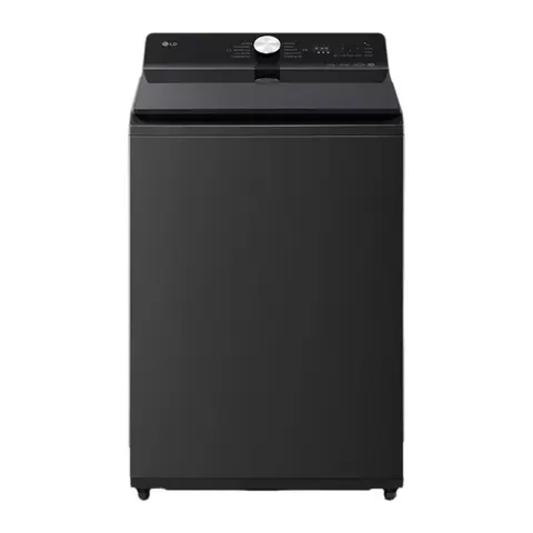 Lavadora LG Carga Superior AI DD™TurboWash™ con Perilla + Panel LED táctil 22kg – Color Negro Ónix