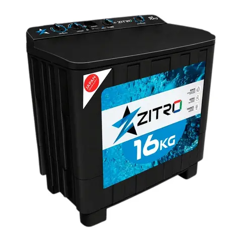 Lavadora Zitro 16KG Doble Pozo