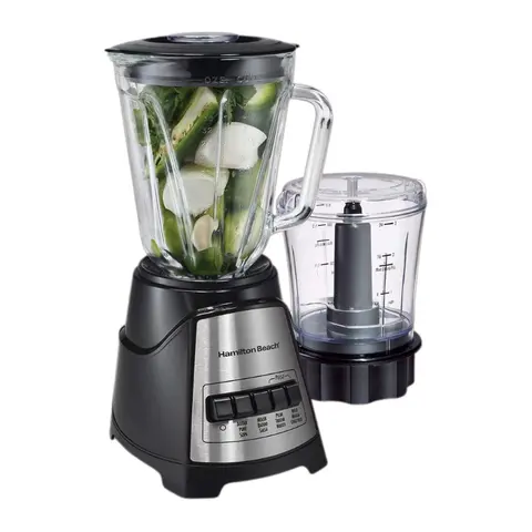Licuadora Hamilton Beach Power Elite® con Picador 2 en 1 – 12 Funciones 1.25 Litros