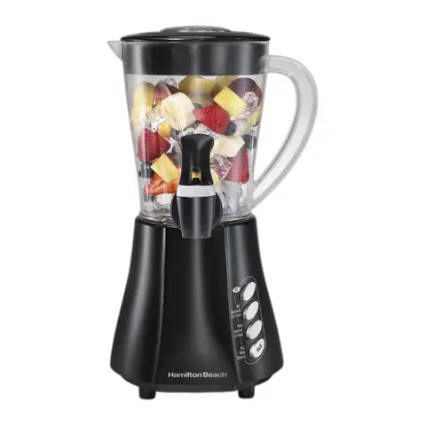 Licuadora Hamilton Beach Wave Station® jarra plástica 48 oz y boquilla dispensadora