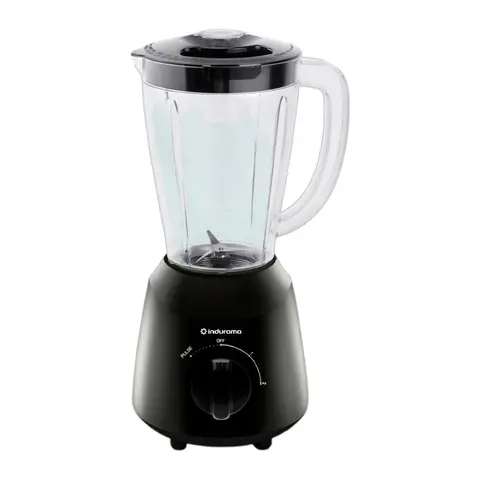 Licuadora Indurama Negra 1.5 Litros 480 W (LICNEP225)