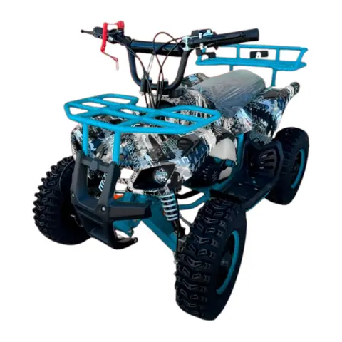 Mini Cuadron 49CC Celeste - Rosado