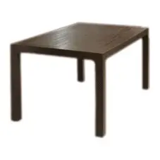 Mesa Madeira Rectangular Pica