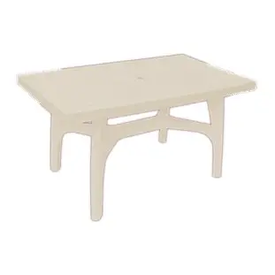 Mesa Ratan Glamour Rectangular Beige