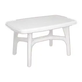 Mesa Sevilla Rectangular Blanco