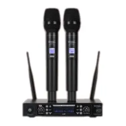 Microfono Inalambrico Doble UHF