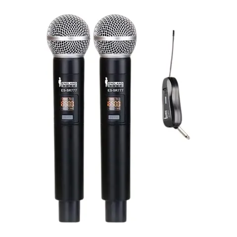 MICROFONO INALAMBRICO ENGLAND SOUND UHF MULTIFRECUENCIA
