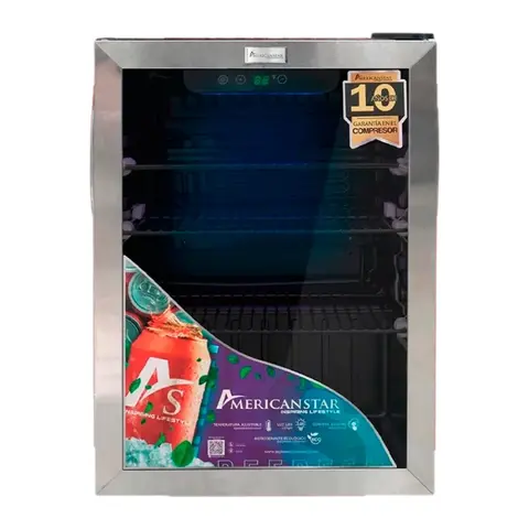 Minibar Vitrina American Star 70 Litros