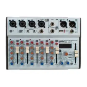 Mixer Profesional 7 canales ENGLAND SOUND ES-MR7I