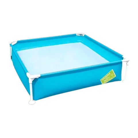 PISCINA CUADRADA TUBULAR BESTWAY 122X122X30.5CM