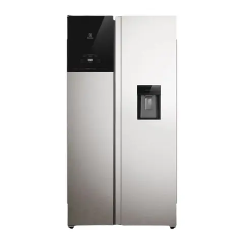 Refrigeradora Electrolux side by side 522L inverter autosense gris (ERS53F3Q5CI)