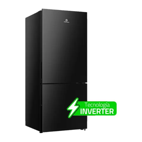 Refrigeradora Indurama Bottom Mount 404 Litros Negra - Ri – 6451 Ne