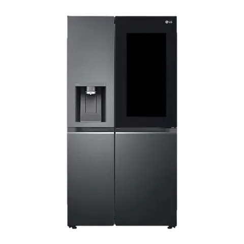 Refrigeradora LG Side By Side 674L ThinQ™ Door-in-Door™ Craft Ice™ Negro Mate