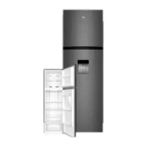 Refrigeradora TCL Top Freezer Gris Oscuro 247 Litros