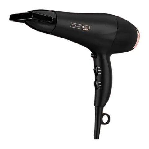 Secador para Cabello Conair InfinitiPRO 781ES Grafito 1875W con Tecnología Cerámica e Iónica