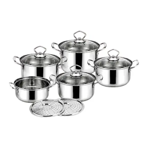 Set de Olla Aluminio 12 Piezas